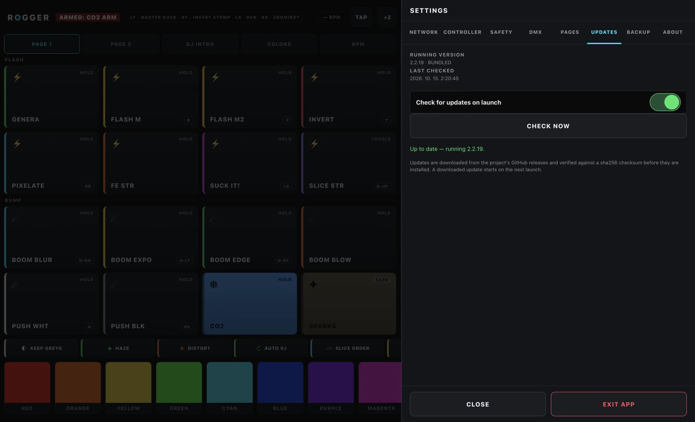 ROGGER Updates: Over-the-air payloads from GitHub releases, checked and installed on your tap.